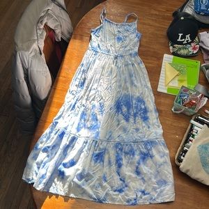 Blue and white cat and jack dress